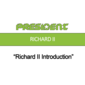 Richard II Introduction