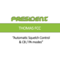 Automatic Squelch Control, CB/PA modes