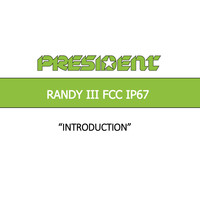 RANDY III FCC IP67 - INTRO VIDEO
