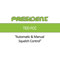 TED: Automatic and Manual Squelch Control