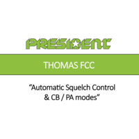 Automatic Squelch Control, CB/PA modes