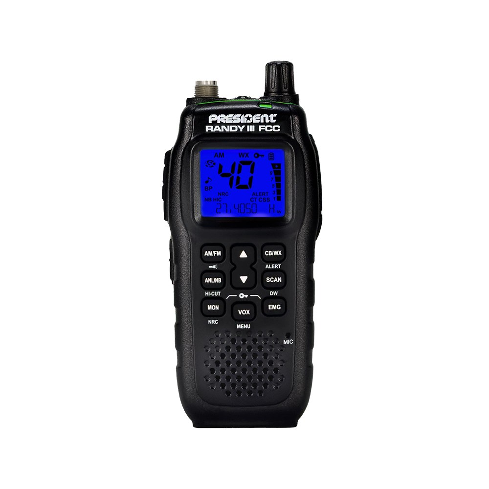 RANDY III FCC- AM/FM-transceivers - CB-Radios - Group President ...