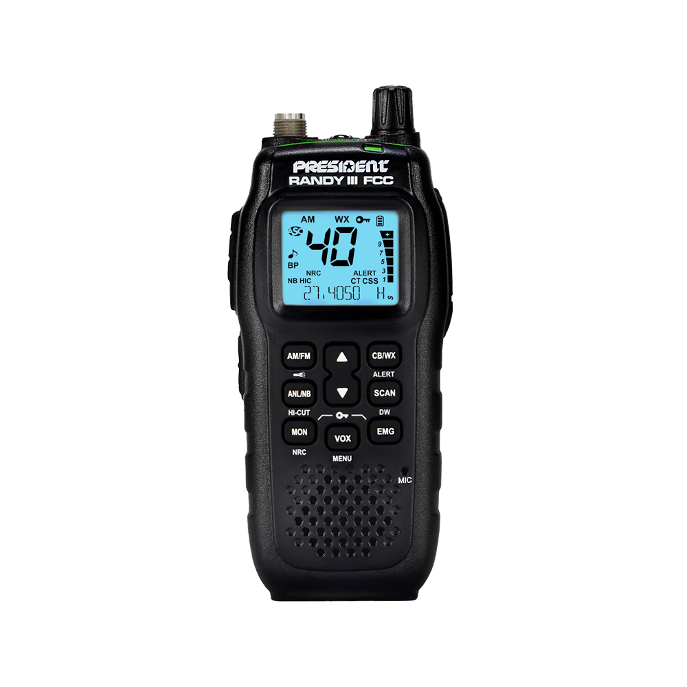 RANDY III FCC- AM/FM-transceivers - CB-Radios - Group President ...