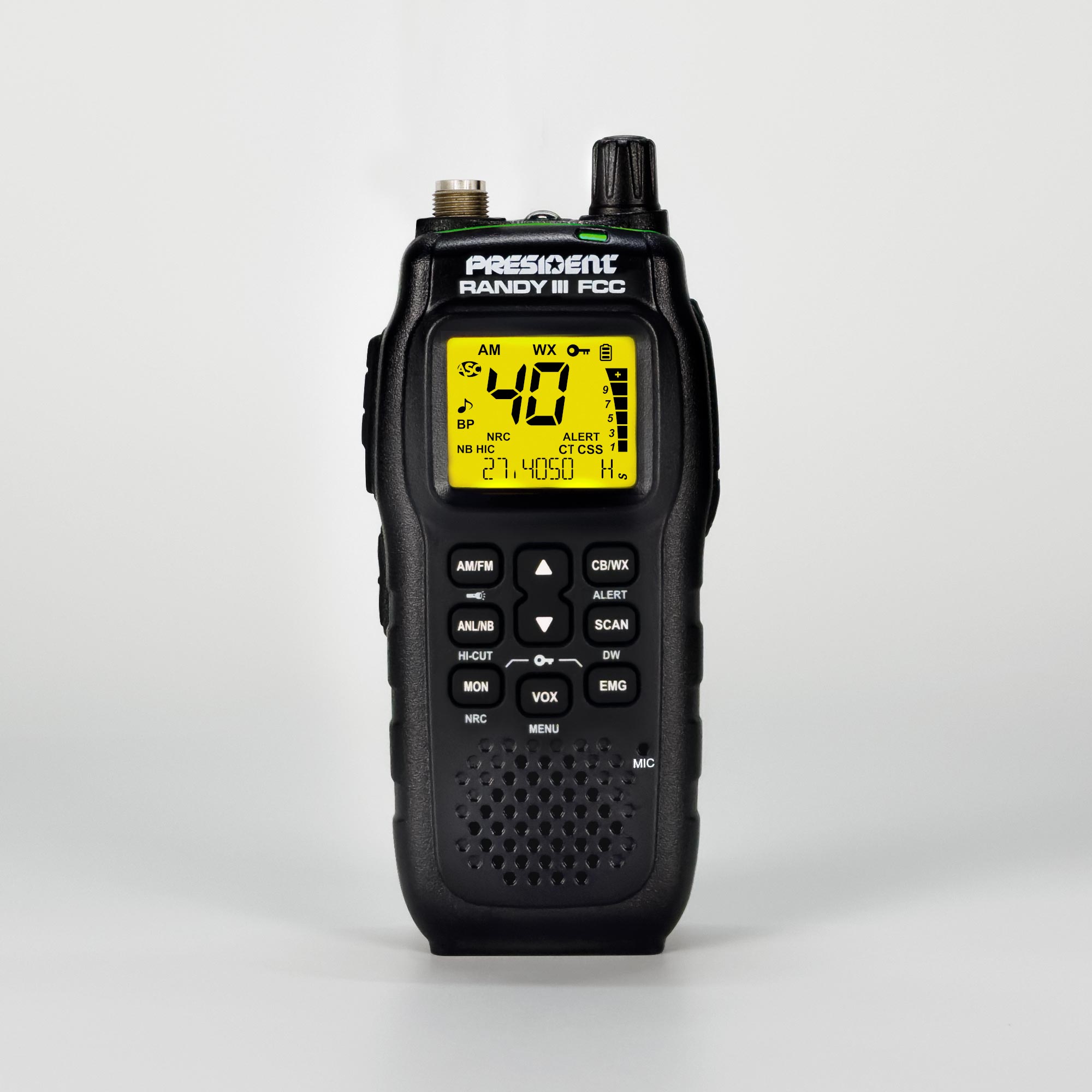 RANDY III FCC- AM/FM-transceivers - CB-Radios - Group President ...